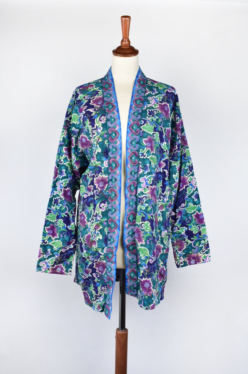 Flowy and Lightweight Colorful Batik Blouse