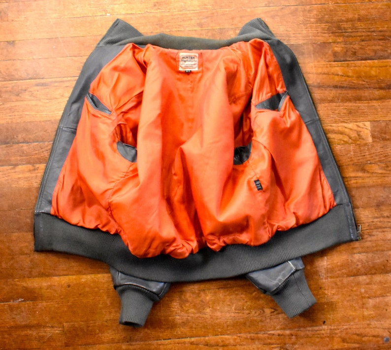 Original German Flieger Lederjacke Luftwaffe Jacket by SURTEX