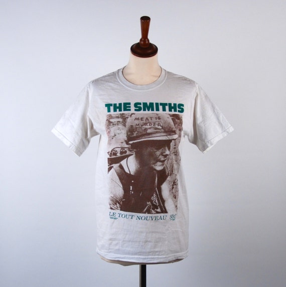 Authentic THE SMITHS Meat is Murder T-Shirt // Morrissey | Etsy