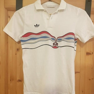 Veste Vintage Adidas Firebird Superstar 70s Y2K - Taille L - Bleu Marine/Blanc - Occasion Bon État