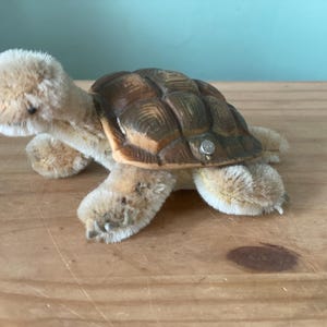 Rarity: Turtle Slo by Steiff Button / Button, Vintage, 60s, turtle