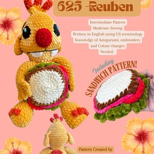 Experiment 625 - Reuben PDF Häkelanleitung - Fortgeschrittene