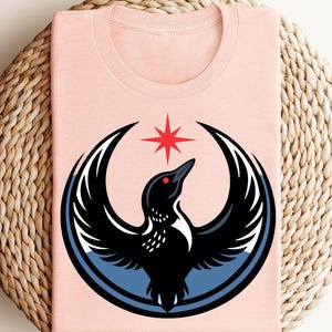 Minnesota Rebel Alliance Shirt: MN State Bird Loon Resistance Tee, Political Protest Shirt