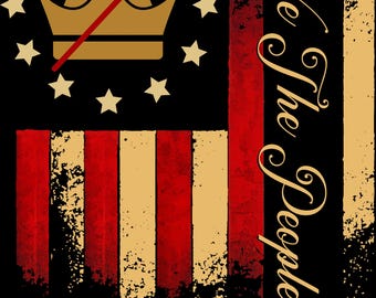 Anti Trump 4th of July PNG: No Kings Since 1776 (Digital Download)