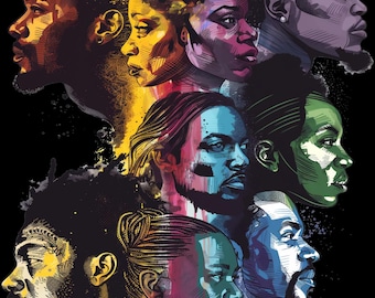 Juneteenth PNG: Black History-sublimatieontwerp (digitale download)