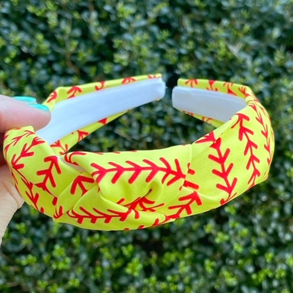 Softball Headband Etsy