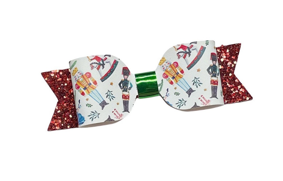 Nutcracker Hair Bow the Nutcracker Bow Holiday Bows Etsy
