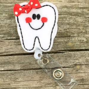 Bobine d’insigne d’hygiéniste dentaire, bobine d’insigne, bobine d’insigne de dent, bobine d’insigne rétractable d’assistant dentaire, insigne d’identification, bobine d’insigne de dentiste