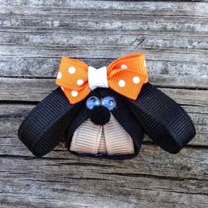 Tennessee Smokey Hair Clip, Tennessee Volunteers Hair Clips, Toddler Hair Clip, Tennessee Hair Bow, Girls Hair Clips, Puppy Hair Clip