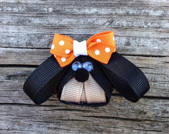 Tennessee Smokey Hair Clip, Tennessee Volunteers Hair Clips, Toddler Hair Clip, Tennessee Hair Bow, Girls Hair Clips, Puppy Hair Clip