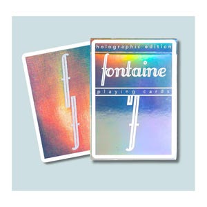 Carte da gioco olografiche | Carte Fontaine