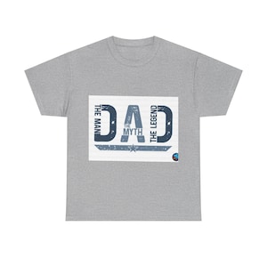 Vatertag Unisex T-Shirt, Papa Shirt, Familiengeschenk, schweres Baumwoll-T-Shirt, Vatertagsgeschenk, Papa-Kleid