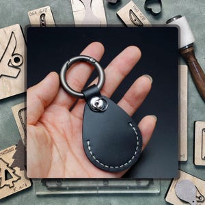 Troquel de corte de cuero para llavero con tarjeta IC, troquel de corte de cuero Sizzix, herramientas de papel kraft para artesanías de cuero hechas a mano