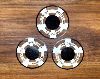 3D Printed objective marker with control range