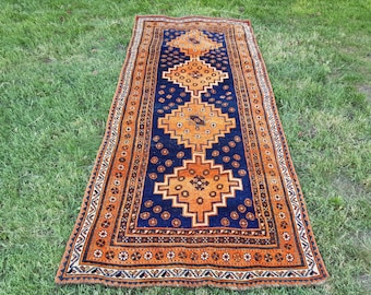 85×198 ViNTAGE TURKiSH RUG 4x8 Wool Vintage Turkish Rug | Rugser ® Vintage Turkish Rugs