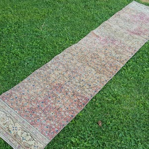 Runner rug - Persian Rug Turkish Rug Large Rug Hand Woven Wool Rug Oriental Rug - Antique Persian rug vintage rug  9.2 X 2.5 ft