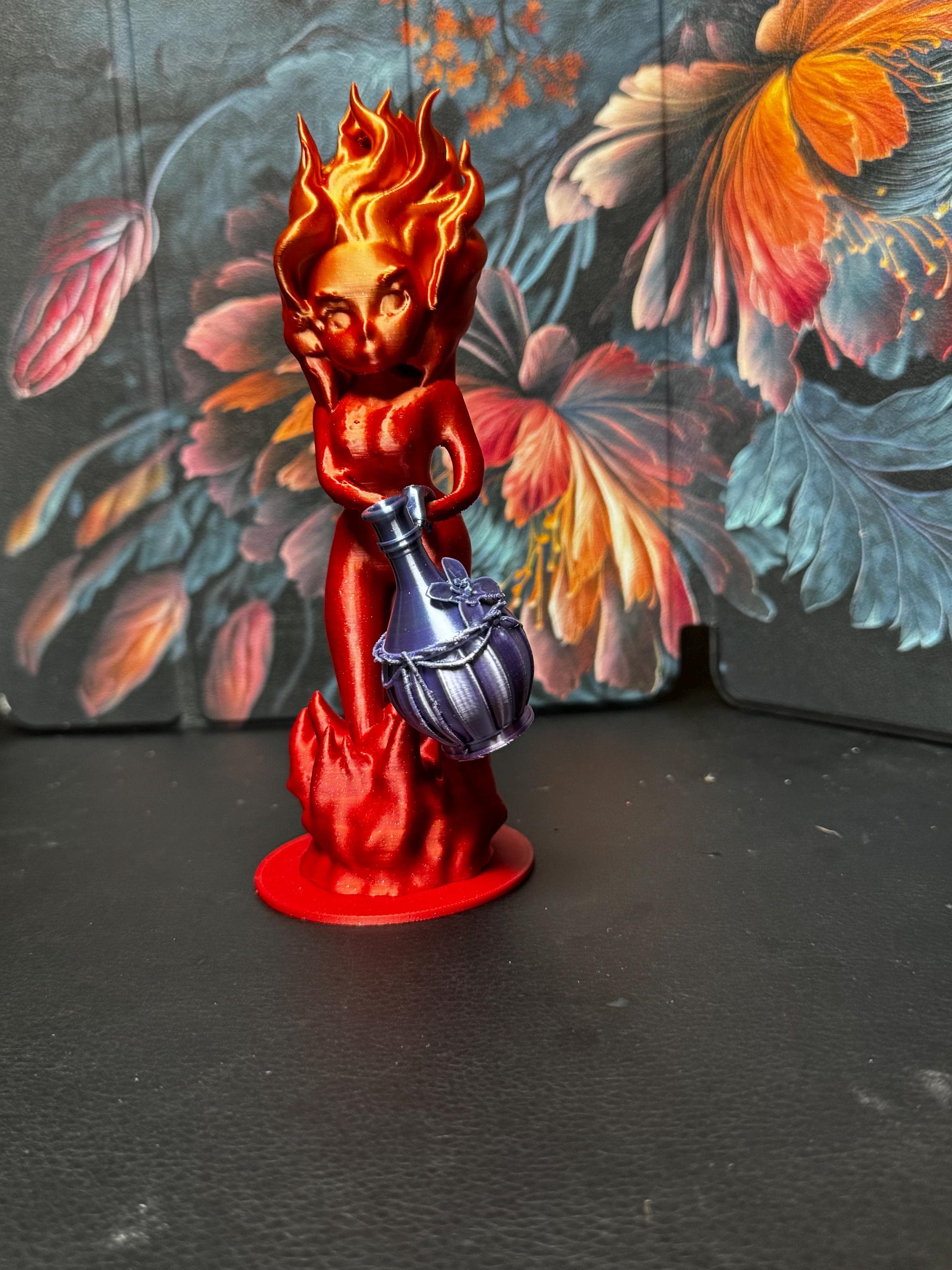 Lehabah Fire Sprite Bookshelf Figure From Crescent City - Etsy