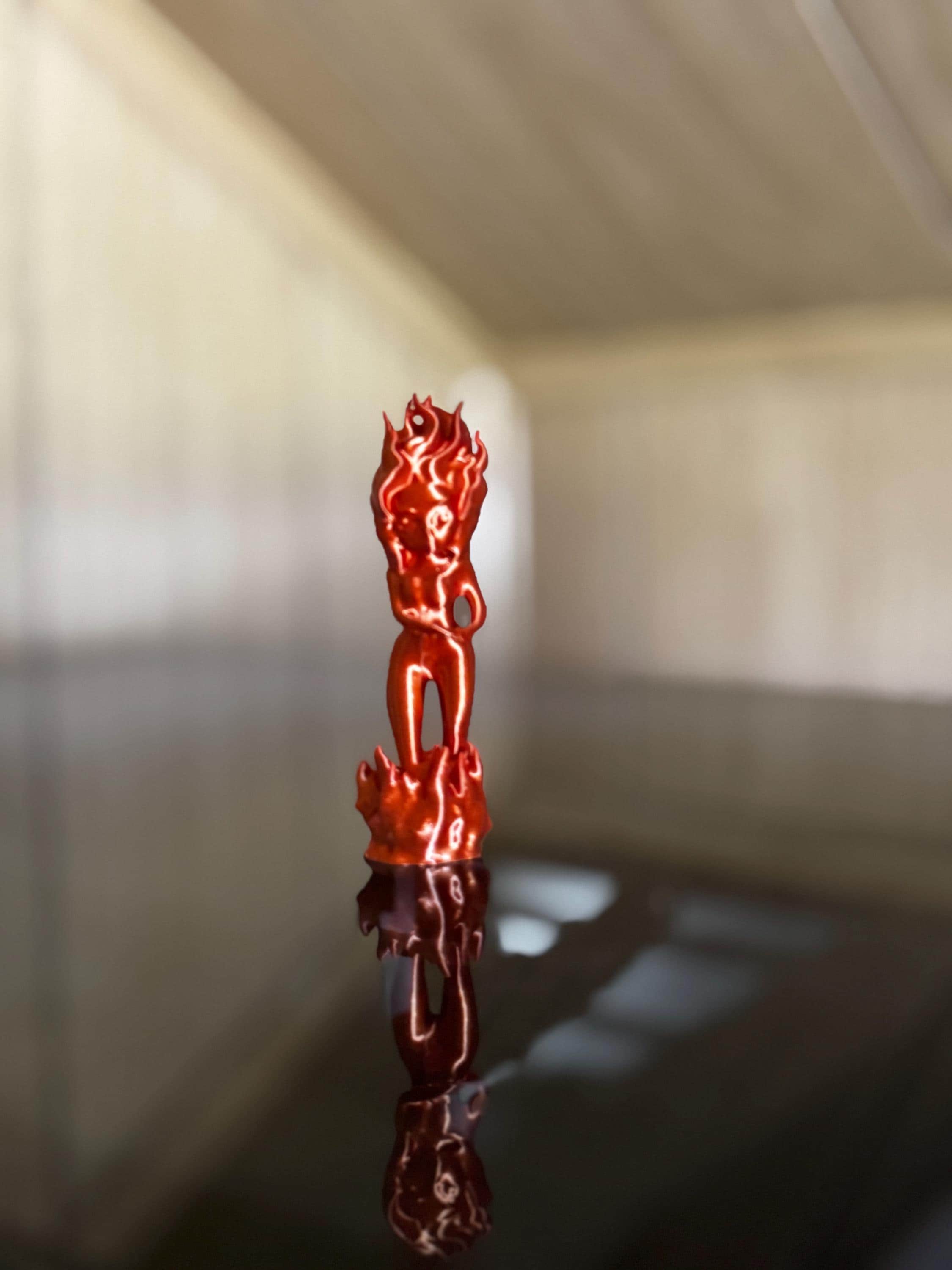 Mini Lehabah Fire Sprite Bookshelf Figure From Crescent City - Etsy