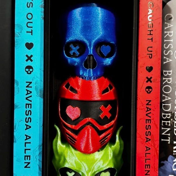 Into the Darkness Trilogy Inspired Book Nook.
