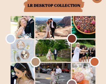 Lightroom Desktop Presets für Hochzeit & Portrait-Bearbeitung | Helle, farbgetreue Fotografie Presets (.XMP)