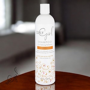 Curly Girl Curl Definition Shampoo | Hydrating Shampoo | Curly Girl Shampoo (Sulfate, Paraben, Formaldehyde, DEA, MEA Free), Citrus 12 oz