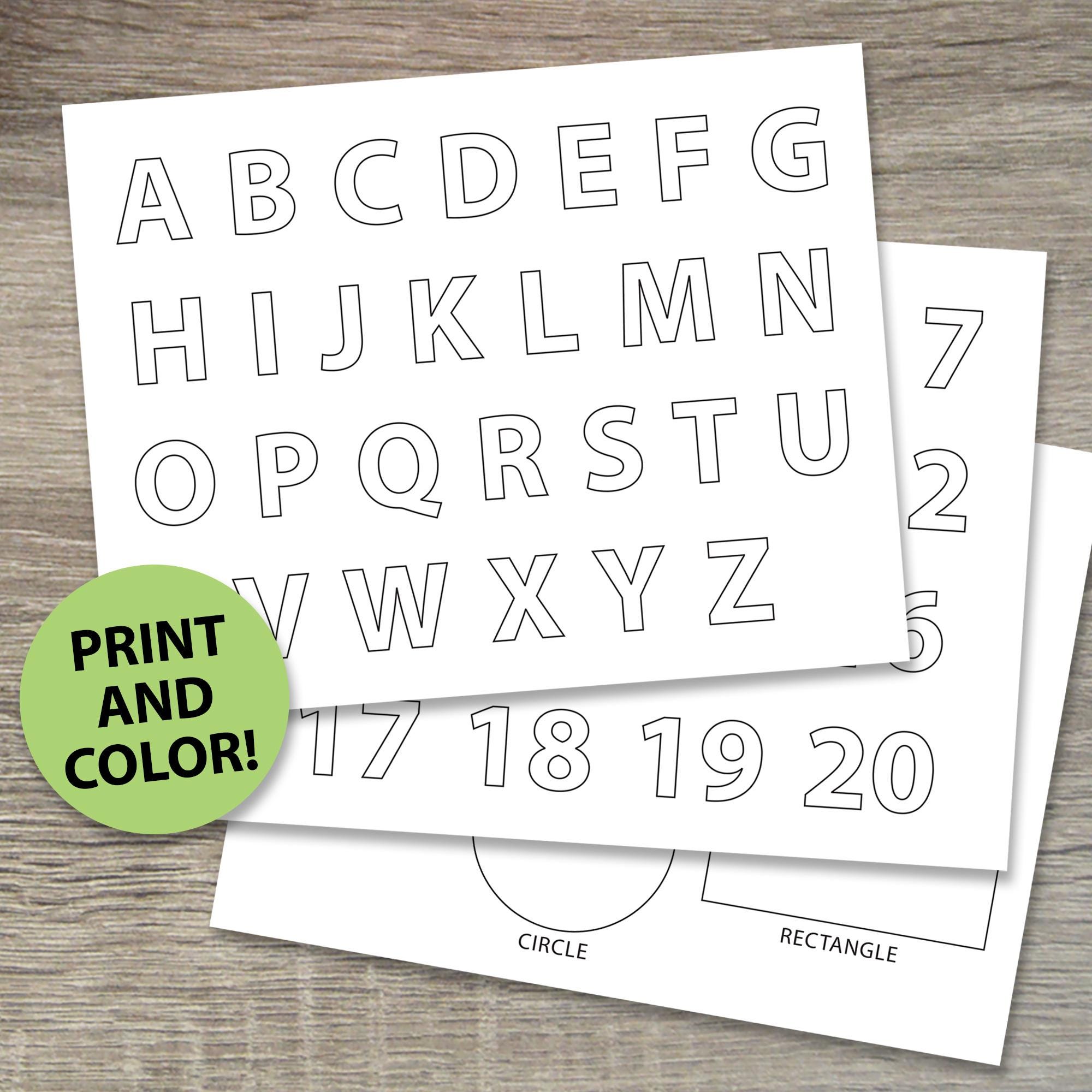 Coloring Pages for Kids | Alphabet Coloring Pages | ABC Coloring Pages ...