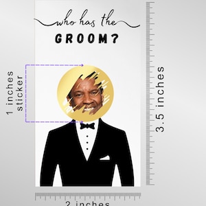 Printable Who Has The Groom Celebrity Bridal Shower Game I Scratch-off Find The Groom Game I Hen Party Game I Bridal Shower Gaming I Canva
