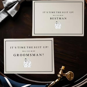 Groomsmen Proposal Card Template I Best Man Proposal Card I Groomsman Proposal Card I Groomsmen Best Man Proposal I INSTANT DOWNLOAD
