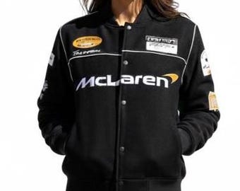 ✨男女兼用✨ mcLaren F1 レーシングジャケットブルゾン 刺繍　中綿 マクラーレン レーシングジャケット | モータースポーツ ストリート