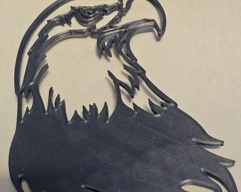 3D Printed Eagle for wall hanging