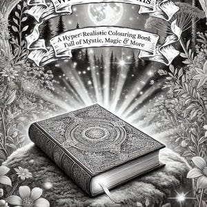 Whimsical Realms – kolorowanka fantasy pełna zwierząt w scenerii natury, mitycznych zwierząt i mnóstwa czarownic. Tutaj, aby rozbudzić inspirację!