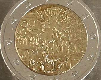 Pièce de 2 euros Mur de Berlin 2019 | Valeur + Infos