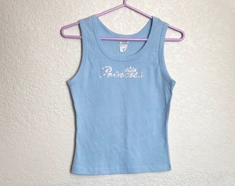 Vintage 1990s PRINCESS Iridescent Tank Top