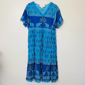 90s Crinkle Dress Xl - Etsy