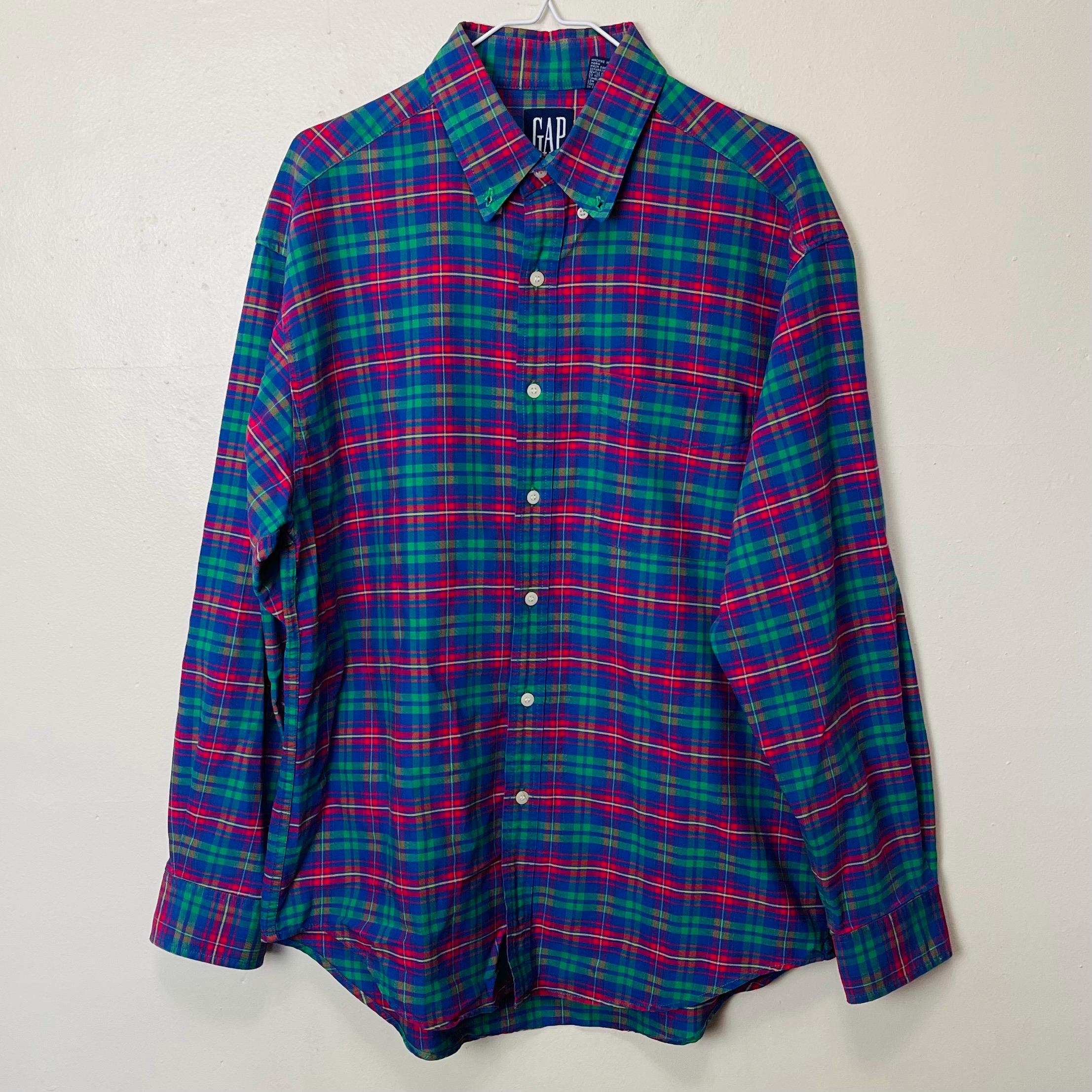 90s OLD GAP L/S shirt 【公式通販】