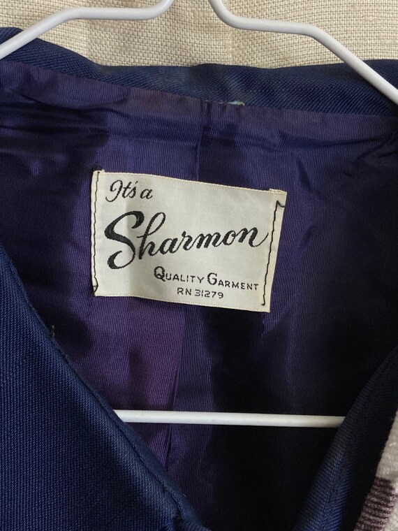 Sharmon Vintage 50s Cropped Tailored Jacket - image 2