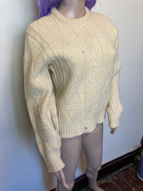 Pendleton Wool Vintage 70s Chunky Knit Sweater - image 5
