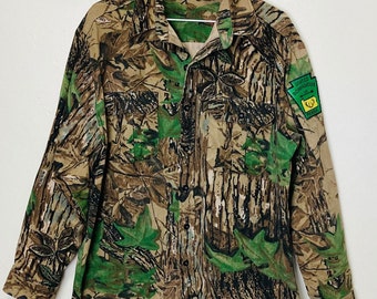 Walls x Realtree Vintage 70-tals bomullskamouflage jaktjacka