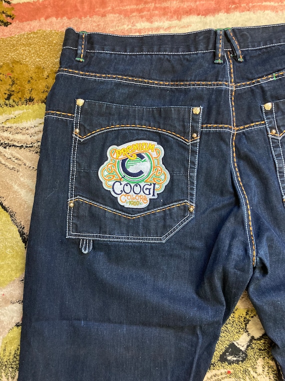 Coogi Vintage Colorful Jeans 44x35 - Etsy