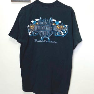 Vintage 2001 Harley Davidson Logo Crewneck Tee