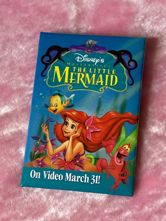 ヴィンテージ 90 年代 リトルマーメイド ディズニー VHS ピン - Etsy 日本