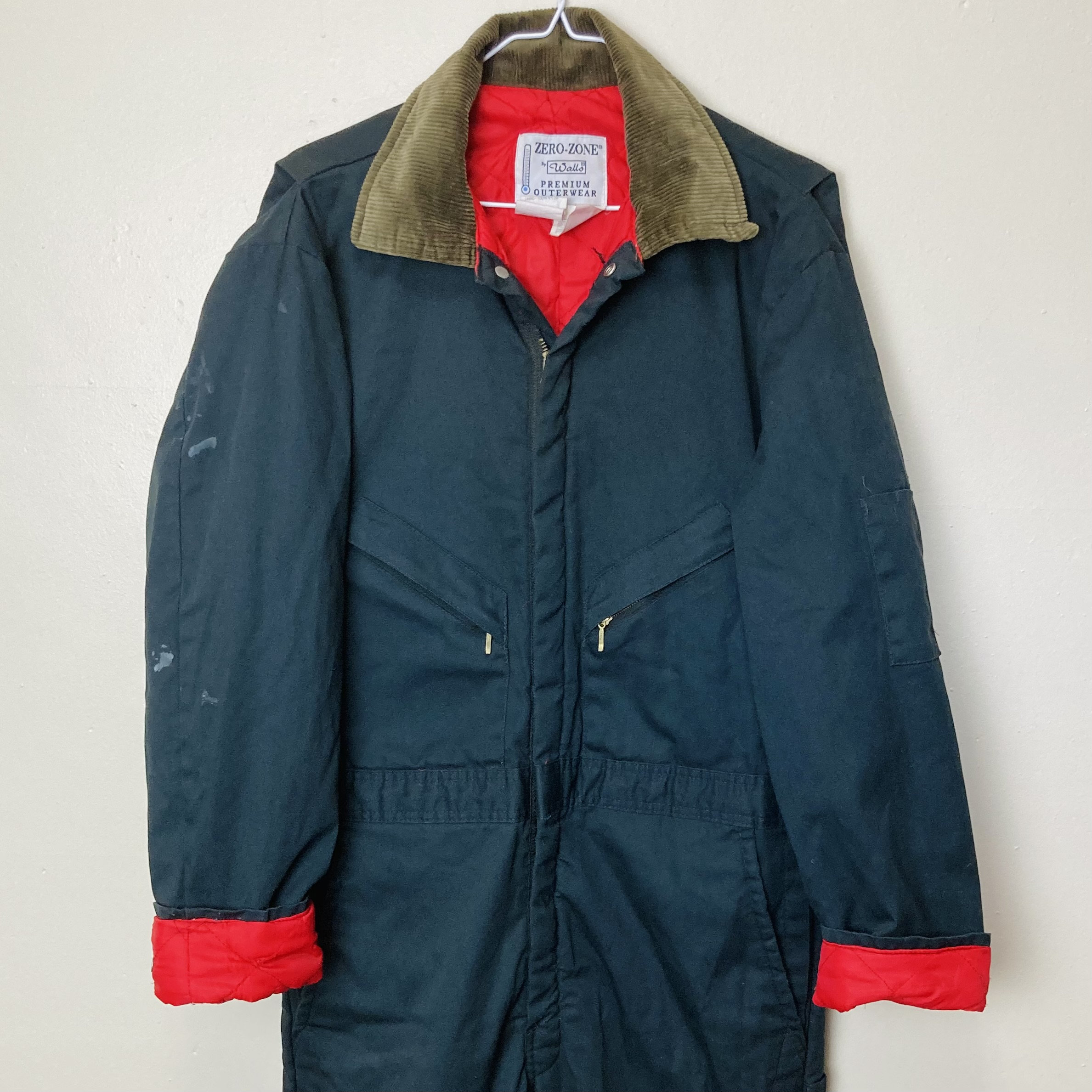 Walls Zero Zone Vintage 70s Insulated Boiler Suit Full Walls Zero Zone Vintage 70s Insulated Boiler Suit Full
