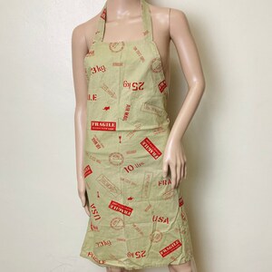 1981 Air Mail Vintage Novelty Apron