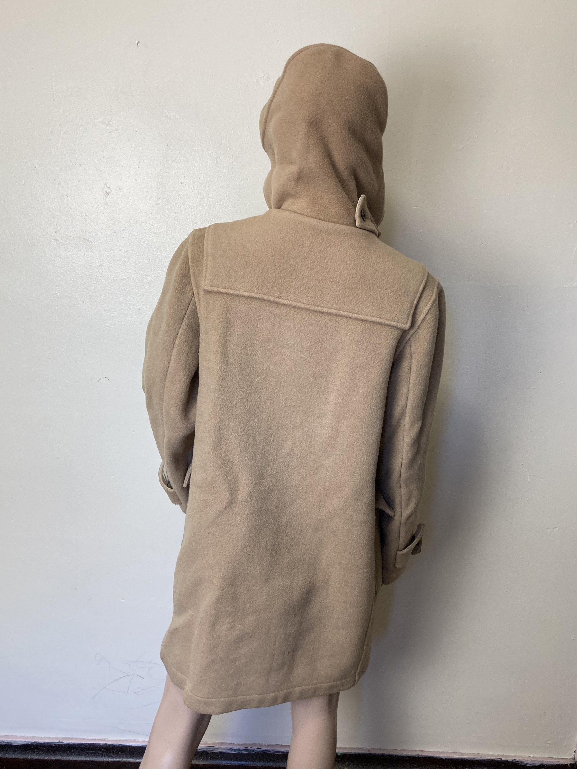 Gloverall Vintage 60s Camel Brown Wool Blend Duffle Coat - Etsy