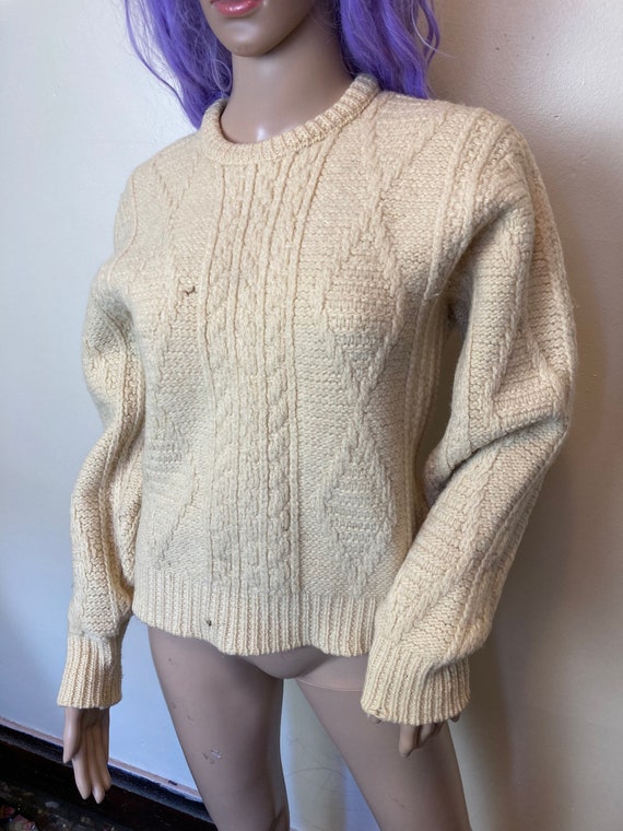Pendleton Wool Vintage 70s Chunky Knit Sweater - image 3