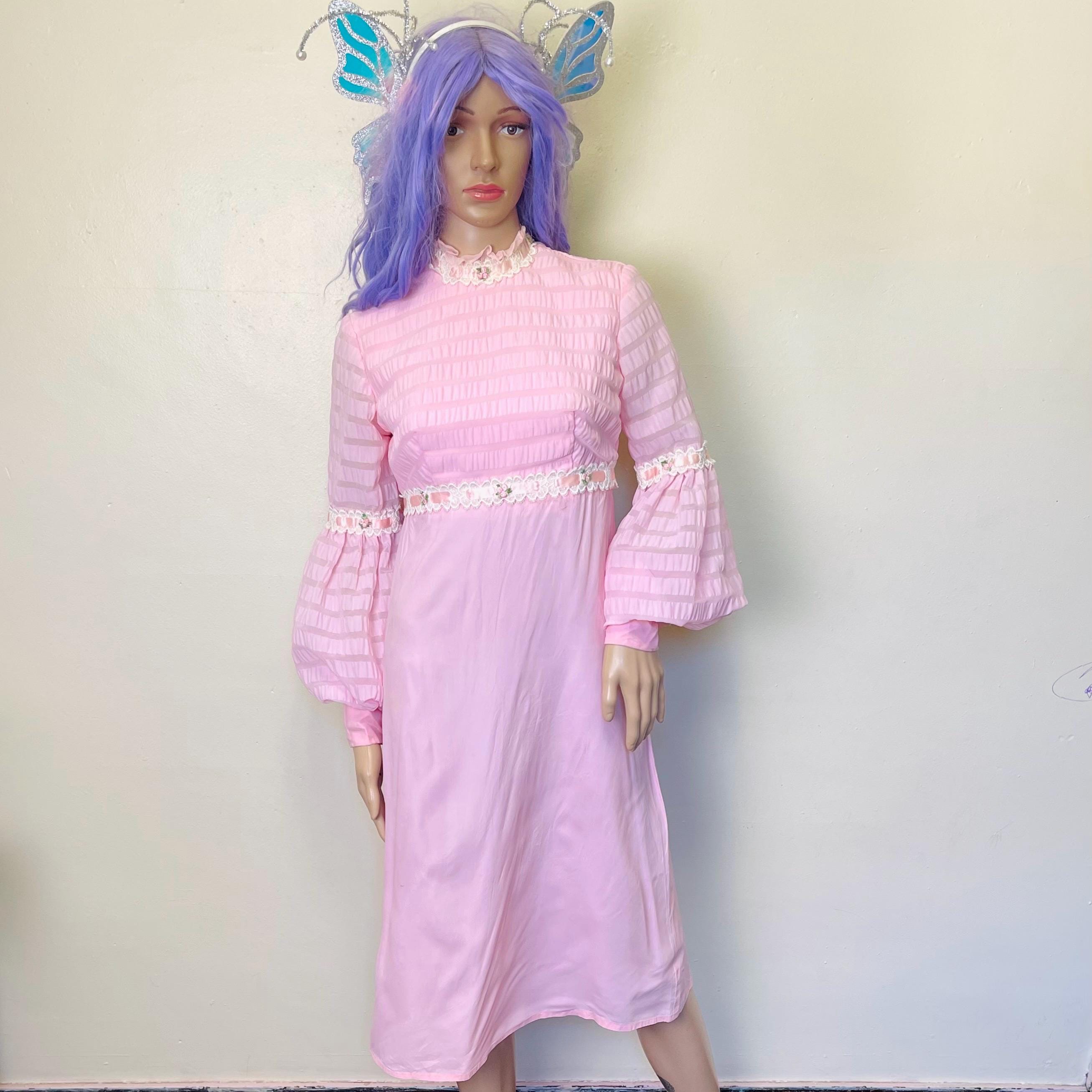 Pink 60s Dress - Etsy