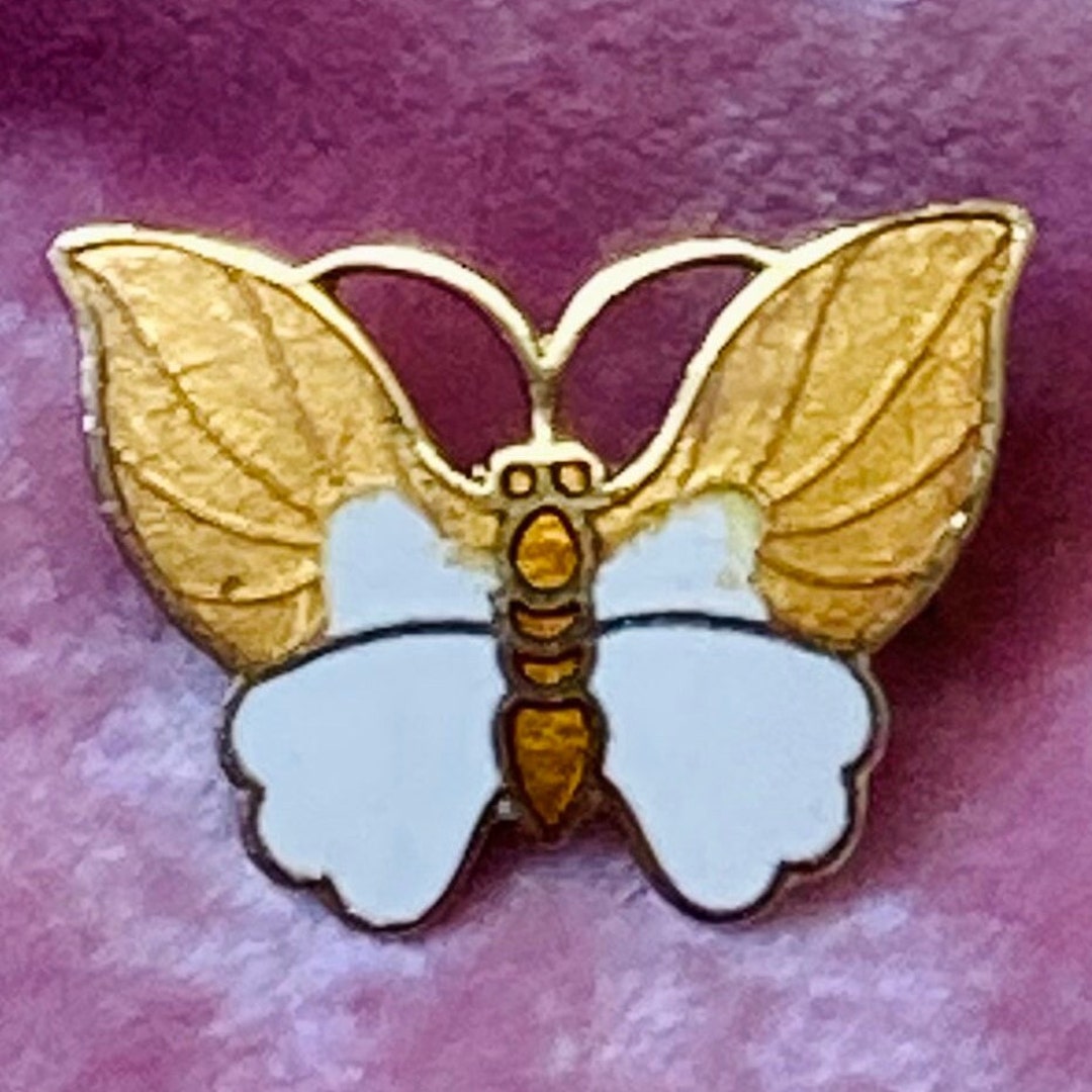 Broche Vintage Losange Art Déco - Strass Et émail Rouge - Années 40-50 - Occasion