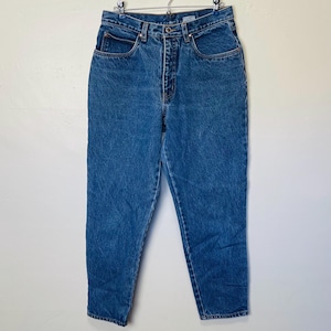 Bill Blass 90s Vintage High Waist Cotton Jeans