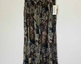 Wild Cats Vintage 90s Deadstock Maxi Skirt