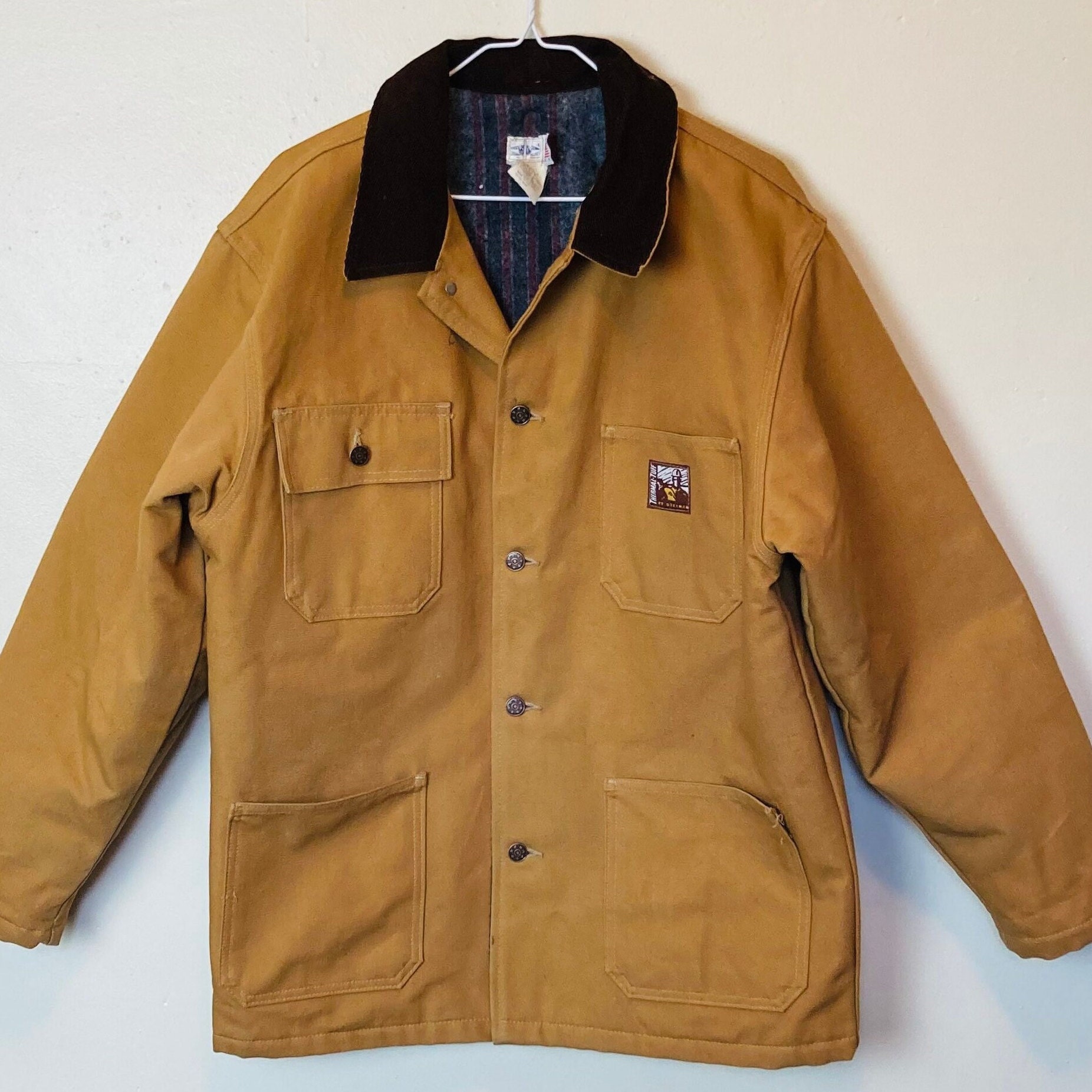 80s THERMAL-TUFF Chore Jacket ダック カバーオール｜ファッション